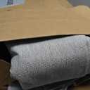 Living Room Area Rugs - 5x7 Abstract Large Soft Indoor Washable Rug Neutral Modern Low Pile Carpet for Bedroom Dining Room Farmhouse Home Office - Grey