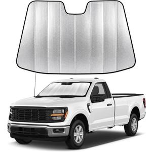 EcoNour Foldable Sun Shade Fit for Ford F150 2021-2024 2025 2026