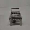 Commercial Tomato Slicer Manual Tomato Cucumber Onion Ham Egg Cutter Heavy Duty Stainless Steel Slicer Tool with 4 Suction Cups for Restaurant Home 0.4/10mm Thickness