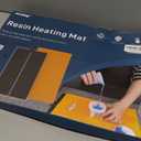 Resin Molds Heating Mat Kit 26PCS: Epoxy Resin Curing Machine for Resin Molds Shorten Curing Time, Crafts w/Resin Drying Pad Silicone Mat Cover Timer Resin Supplies for DIY Lovers (Black)