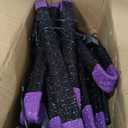 6.8 FT Giant Spider Halloween Decorations, 128 LED Light Up Spider
