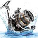 Cadence CS6 CS7 CS8 Spinning Reel, Ultralight Fast Speed Premium Magnesium Frame Fishing Reel with 10 Low Torque Bearings Super Smooth Powerful Fishing Reel with 36 LBs Max Drag & 6.2:1 Spinning Reel