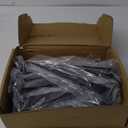 18 Pack Slatwall Shelf Bracket 12 inch, Heavy Duty Metal Shelf Brackets for Shelves,Black Slat Wall Shelf Bracket Slatwall Accessories with Lip for Slatwall Panels Shelving Display Home Commercial