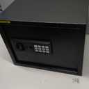 Combination Electronic Office Home Safe with Emergent Keys  Black Safe 15"x12"x12"