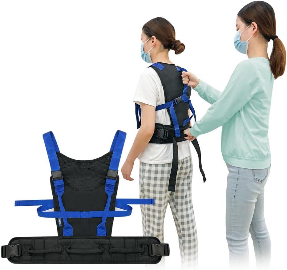 Gait Belt for Senior Transfer Belt Gait Belt with Handles Lift Standing Aids & Supports Physical Therapy Belt Walking Patient Parkinson, Pediatric Elderly Aids for Living