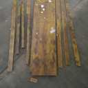 47" Farmhouse Wood Entryway Table Narrow Console Table with Storage Behind Couch Sofa Table with Shelves Entry Way Table with Open Storage, Easy Assembly