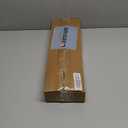 Black Curtain Rods for Windows 66-120Inch(5.5-10ft) Heavy Duty French Return Rod, Wrap Around Blackout Curtain Rods, Long Adjustable Room Darkening Drapery Rod for Bedroom, Living Room Outdoor Patio