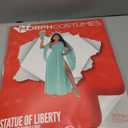 Morph Adult Statue of Liberty Costume Women - Lady Liberty Statue Costume Dress Woman Halloween Costumes For Women (X-Large)