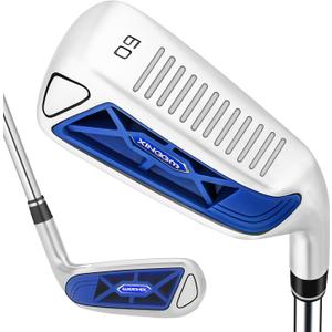 XINGGM Golf Chipper,Wedge/Chipper Golf Club for Men Right Handed,60 Degree Pitching Wedges 35inch (Blue, 60 Degrees, Right)