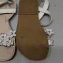 The Children's Place,and Toddler Girls Sandals,White Flower, Size 2