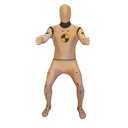 Morphsuits Men's Premium US New, Crash Test Dummy, Large