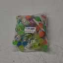 72 Pcs Glow in The Dark Bouncing Balls - 8 Halloween Theme Bouncy Balls for Halloween Party Favor Supplies School Classroom Game Rewards/Prizes, Trick or Treating Goodie, Comes with a Pouch Bag