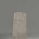 XIZYO for iPhone 16 Pro Case, Floral Rose Cute Phone Case for Women Girls Aesthetic Pattern Print Slim TPU Bumper Shockproof Protective Cover for iPhone 16 Pro 6.3 Inch, White