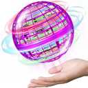 2025 Flying Orb Ball, Boomerang Hover Space Ball Flying Spinner, Orb Drone Orbit, Cool Toys Kids for 6 7 8 9 10+ Year Old Boys Girls Teens, Indoor Outdoor Toys (Pink)