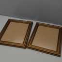 8x10 Gold Picture Frame Set of 2 - Ornate Vintage Picture Frames for Wall or Tabletop Display, 8 x 10 Photo Frame Gold Display Wedding Family Baby Photos for Elegant Home Decor