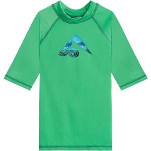 Kanu Surf Boys Haywire UPF 50+ Sun Protective Rashguard Swim Shirt (10, Nova Green)