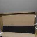 Furinno Simplistic a Frame Computer Desk, Espresso