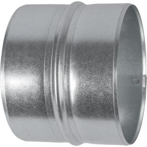 5'' Inch Galvanised Steel - Metal Duct Connector, Straight Pipe Coupler