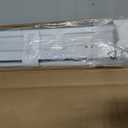 No Drill Cordless Vinyl Mini Blinds,White,26.5" W x 64" H | 1",No Tools,Horizontal Window Blinds,Light Filtering,Indoor Windows