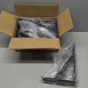 16 Pack L12 x H 8" Black Heavy Duty Shelf Brackets with Screws Metal Shelf Brackets Shelf Support Angle Brackets for Shelves L Brackets Heavy Duty Floating Shelf