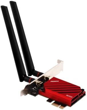 FENVi WiFi 7 PCIe Adapter for Desktop PC, BE200 Tri-Band Wireless Network Card, 6GHz & 320MHz Support, Up to 8774 Mbps, Bluetooth 5.4, Low Latency for Gaming & 8K Streaming, for Intel 12th Gen+ Only