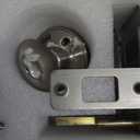 Keyless Entry Door Lock Deadbolt Keypad Mechanical Stainless Steel (Pass Code or Key) 100% Mechanical, No Electronic (silvery2)