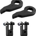 EVIL ENERGY 1-3" Torsion Bar Keys with Shock Extenders Brackets Compatible with Chevy Silverado 1500 4WD 1999-2007, 1-3 inch Adjustable Suspension Front Leveling Lift Kit Black