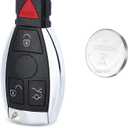 Beefunny 315MHz Smart 3+1 4 Button Replacement Remote Key Fob for Mercedes-Benz Support NEC & BGA 2000-2014 Year, 705 Moto