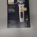 Philips Norelco Shaver i9000 Prestige Ultra, Wet & Dry Electric Shaver, White Gold, SenseIQ Pro Technology, Triple Lift & Cut System, 360 Rotating NanoTech Precision Blades, Beard Styler, XP9403/88