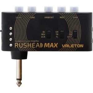 Valeton Rushead Max USB Chargable Portable Pocket Guitar Bass Headphone Amp Carry-On Bedroom Plug-In Multi-Effects