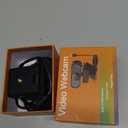 1080P HD Webcam with Microphone, Noise Cancellation, Privacy Cover, Wide-Angle Lens, Auto Light Correction, Plug & Play USB Webcam for Laptop, Desktop, PC, Mac, Zoom, Skype, Streaming (Black)