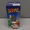 Lighted Christmas Decorations Snow Globe Lantern with Music Santa Lamp Post LED Battery or USB Powered Christmas Musical Lantern Holiday Decor Gift Village Display for Home Table Ornament