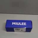 MIULEE Decorative Linen Check Throw Pillow Covers Neutral Farmhouse Vintage Pillow Covers 20x20 Set of 2 Boho Modern Home Decor for Sofa Couch Bedroom Cushion Black