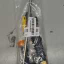 Stainless Steel Sprayer Wand Replacement with 3 Types of Nozzles, Fan Nozzle, 1/4" & 3/8" Brass Barb and 2 Hose Clamps (29 Inch Wand with 3 Nozzles)