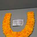 Leinuosen Dia De Los Muertos Altar Decorations 16 x 24'' Wooden Day of The Dead Altar Supplies with Marigold Flowers 24 DIY Butterflies Ofrenda Decorations for Dia De Los Muertos Decor Diwali Party