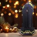 Die Hard Advent Calendar, 2025 Christmas Countdown Calendar, Magnetic Wooden 24 Days of Advent Calendar for Kids Christmas Advent Gifts Home Table Party Decorations