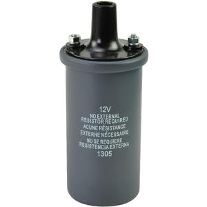 12V Alternator Canister Ignition Coil with Internal Resistor Compatible With All Coils That for Resistor #383444 383449 B6A-12029 Compatible With Ford Tractors 2000 3000 4000 5000 NAA600