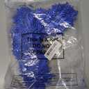 36 Pieces Glitter Snowflake Christmas Decorations Winter Flakes Ornaments Plastic Snowflakes Christmas Tree Hanging Snowflake Decorations for Xmas(Lake Blue, Royal Blue, Silver)