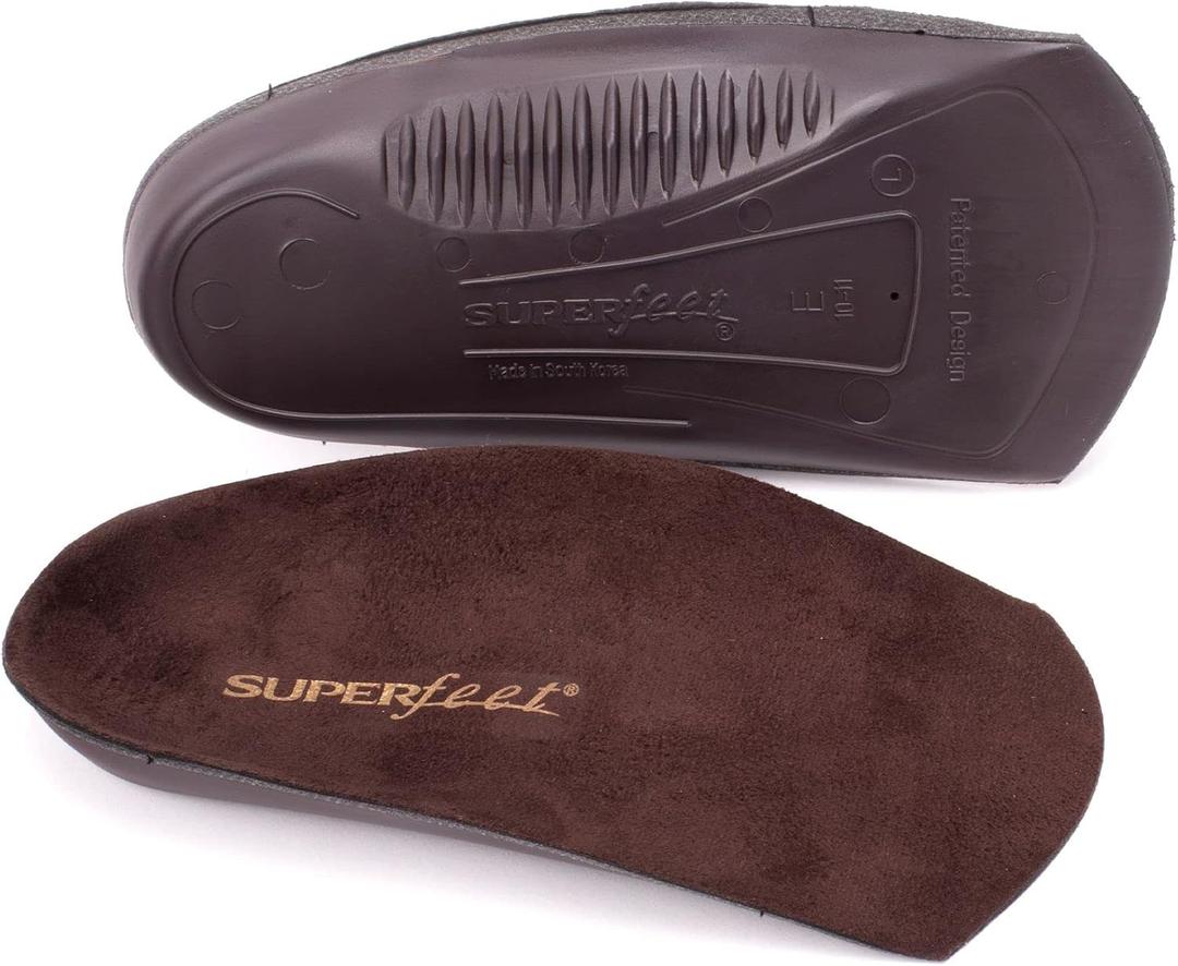 Superfeet Casual Men's Easyfit Insoles - Comfort Shoe Inserts for Men - Anti-Fatigue Orthotic Insoles for Dress Shoes - Professional Grade - Size 7.5-9 Men (Java)