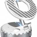 BEBEAR Car Phone Holder for Magsafe [78+LBS Hyper Suction & 4400gf Strongest Magnetic] 360Adjustable Car Phone Mount, Phone Holders for Car/Gym/Mirror for iPhone 16 Pro Max & Android - White