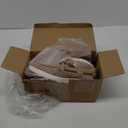 OrthoComfoot Plantar Fasciitis Shoes Women, Shoes with Arch Support, Heel and Foot Pain Relief Sneakers for Flat Feet Brown Size 8.5