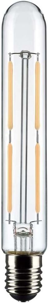 Satco 21860-4T6.5/LED/CL/930/120V/E17/1CD Tubular (S21860) Intermediate Screw Base Exit Light Bulb