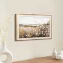 ASTRDECOR Framed Vintage Wall Art Home Decor, Farmhouse Decor Wall Art Autumn Country Wildflower Field Nature Canvas Art Wall Decor Living Room, Vintage Oil Painting Botanical Wall Print-16''x24''