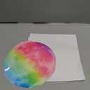 Moon Mirror Wall Decor 40cm Glow-in-The-Dark Sticker Aesthetic Wall Decals for Boys and Girls Room