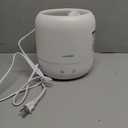 Clarston 2L Cool Mist Humidifier for Bedroom with 360 Adjustable Nozzle, High and Low Mist Levels, Ultra-Low Noise, Light-Off, No BPA, Auto Shut Off, Ideal Baby Humidifier with Easy Top Filling