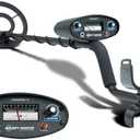 Bounty Hunter TK4 Tracker IV Metal Detector – All-Terrain Gold, Silver, Coin & Relic Finder with 8" Waterproof Coil, 3 Detection Modes – for Adults & Kids – Made in USA
