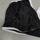 Blooming Jelly Womens High Waisted Bikini Set Tie Knot High Rise Two Piece Swimsuits Bathing Suits (X-Large, New Colorblock Black)