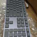 Lenovo 700 Modern Wireless Keyboard, 2.4 GHz Dongle & Dual Bluetooth Connection, AES-128 Encryption, 36 Month Battery Life, Luna Grey