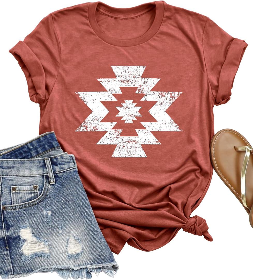 Country Music and Beer Funny Drinking Shirt for Women Summer Vacation T Shirts Vintage Country Shirts Tops (X-Large)