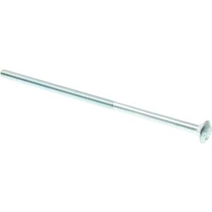 Prime-Line 9064141 Carriage Bolts, 3/8 In.-16 X 10 In., A307 Grade A Zinc Plated Steel (10 Pack)